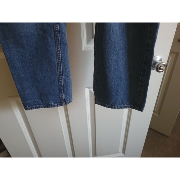 OLD NAVY Men's Medium Blue Denim 100% Cotton Straight Leg Jean Size 32 x 30 - Picture 7 of 8